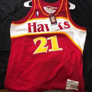 Mitchell & Ness Dominique Wilkins Authentic Jersey